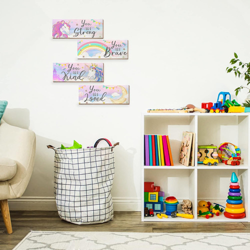 Cloverkoi Decoración De Hábito De Unicornio Para Dormitorio