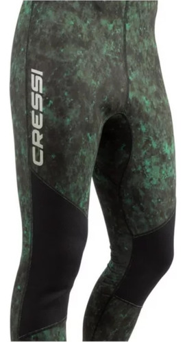 Pantalón Lycra Cressi Rashguard Pesca Sub/natacion Verde