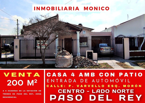 Venta Casa 4 Amb Centro De Paso Del Rey