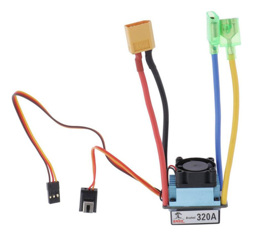 Esc Para Carro 1/10 Rc Plug Xt60
