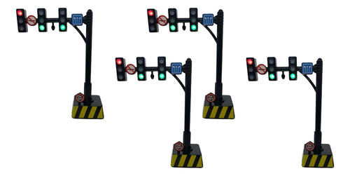H 4x Accesorio De Modelo De De Simulación, Juguete Educativo
