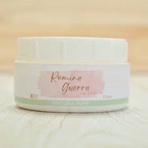 Crema Fuff Efecto Alto Relieve Romina Guerra De 100cc Blanco