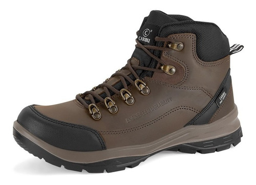 Botas De Piel Hiking / Uso Rudo  Caribu Modelo 306