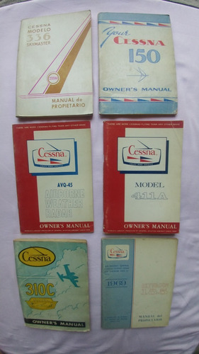 Manuales De Aviones Antiguos. Colección.