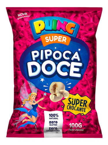 Pipoca Doce Plinc Super 100g