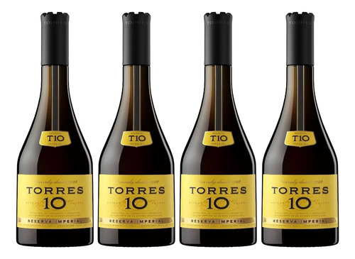 Brandy Torres 10 700ml 4pack 4 Unidades