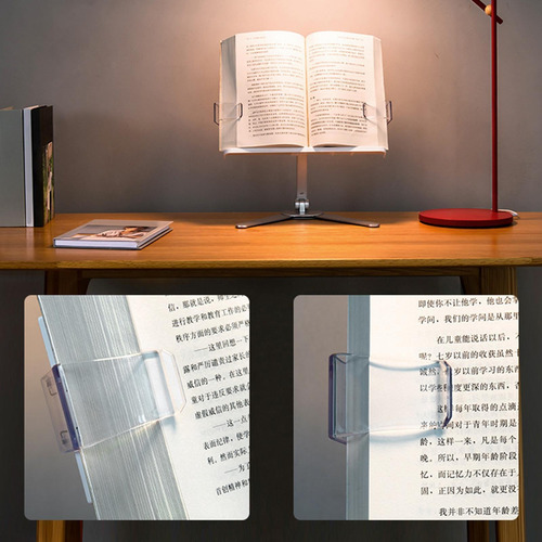 Imagen 6 de 12 de Soporte Para Libros De Escritorio Portadocumentos Portátil,