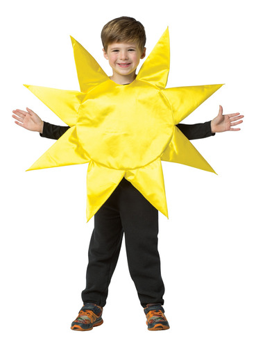 Disfraz Talla Única (4- 6x) Para Niño De Sol Halloween