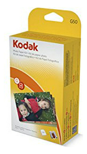 Kit De Recarga Kodak G-50 Para Impresora Dock Color