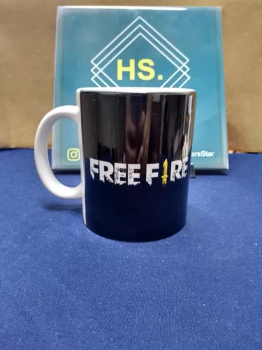 Caneca Game Free Fire com Nome Personalizado