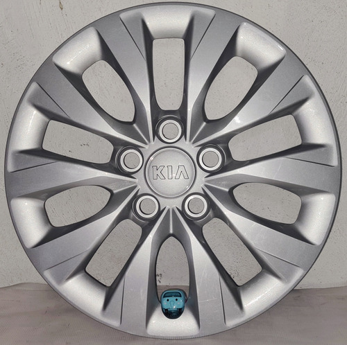 4 Tapacubos ( Tapones ) Rin De Acero Para Kia Forte. (Usado)