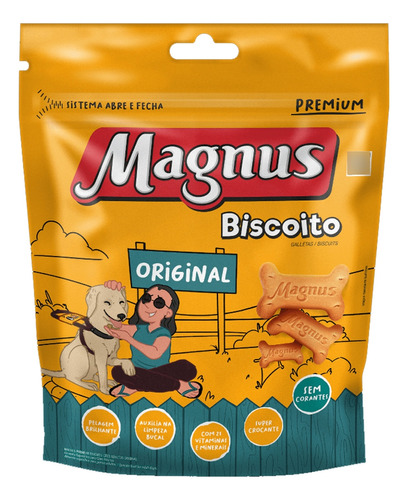 Snacks Perro Magnus Original 400 Gr