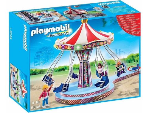 Todobloques Playmobil 5548 Carrusel Con Columpios Voladores