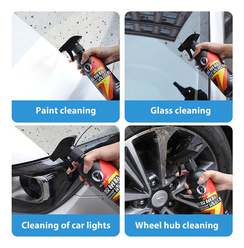 Limpiador Shellac Cleaner Para Automóviles, Eliminador De Re