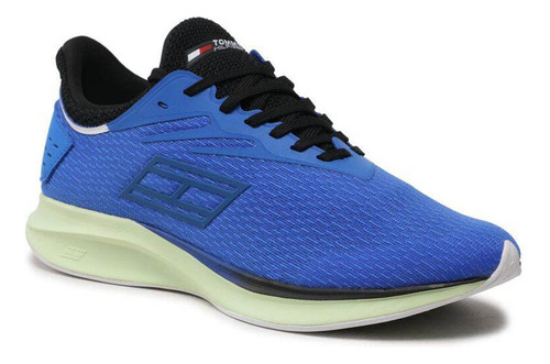 Zapatillas Sport Con Logo Hombre Tommy Hilfiger Azul