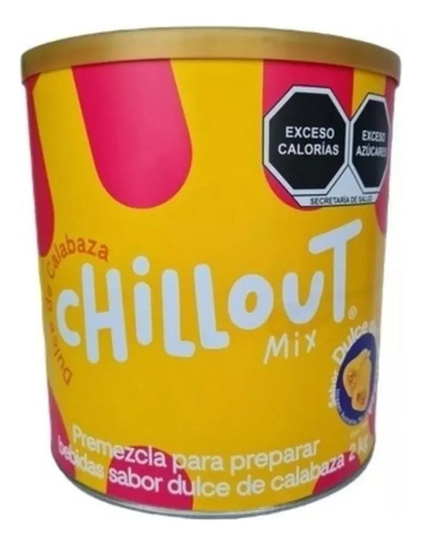 Polvo Para Frappe Sabor Dulce De Calabaza Chill Out 2 Kg