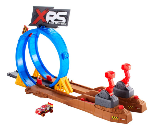 Disney Pixar Cars Xrs Crash Challenge Playset