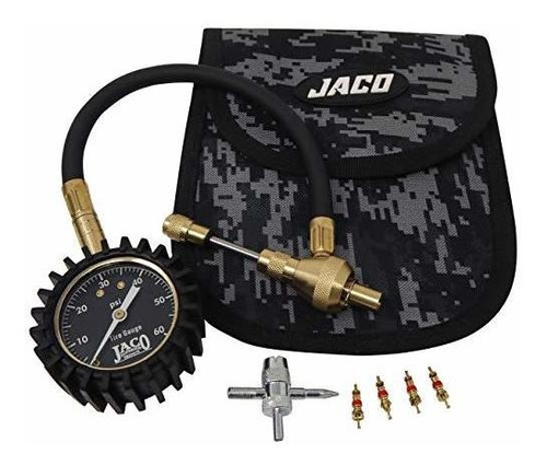 Jaco Rapidflow Tire Deflator With Gauge (0-60 Psi) | Rapid 4