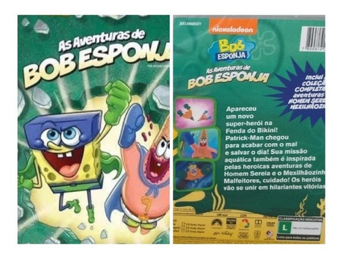 Dvd As Aventuras Do Bob Esponja Original Lacrado | Parcelamento sem juros Dvd As Aventuras Do Bob Esponja Original Lacrado | Parcelamento sem juros
