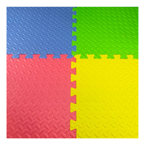 Tapete Piso Eva Foamy Armable 60x60 Cm Pack 4 Pza