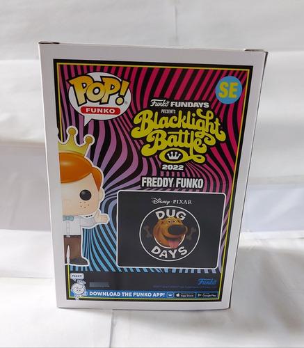 Funko Pop Freddy Funko As Russell Blacklight Battle 2022