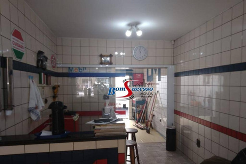 Salão Para Alugar, 180 M² Por R$ 7.500/mês - Mooca - São Paulo/sp - Sl0184