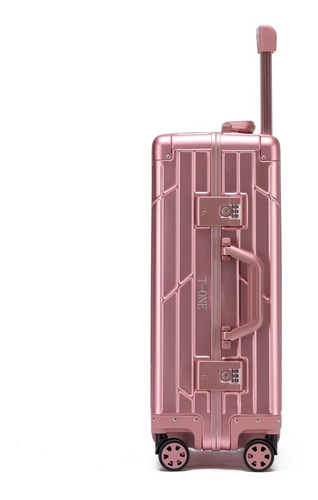 Maleta Carry On Chica Cabina De Aluminio Rigida 4 Ruedas