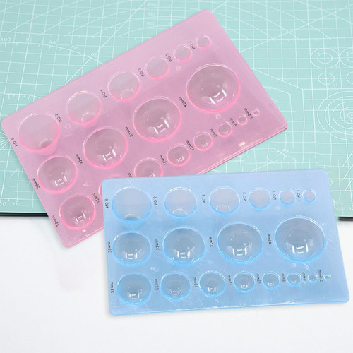 Juego De Moldes Esféricos De Plástico De 2