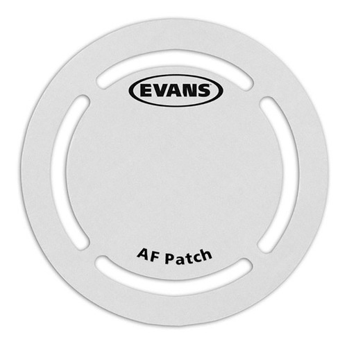 Patch Evans Eqpaf1 Para Parche De Bombo X 2 Unidades Cuo