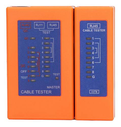 Probador De Ethernet: Comprobación De Continuidad De Cables