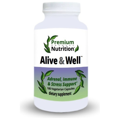 Premium Nutrition | Alive & Well | 180 Vegetarian Capsules