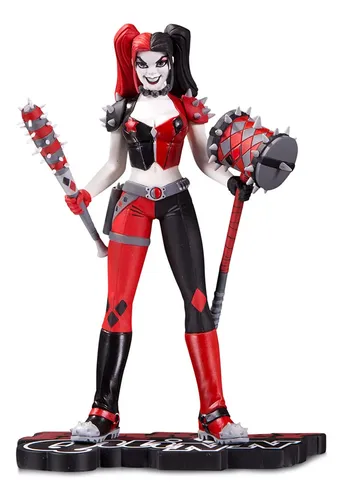 comprar Dc Direct Harley Quinn Rojo, Blanco Y Negro, Harley Quinn Po