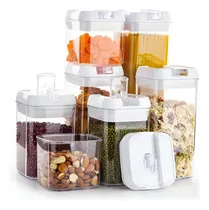 Comprar Organizadores De Cocina Set De 7 Frascos Herméticos 