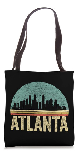 Retro Vintage Atlanta Skyline Atl Recuerdo Cityline Atlanta 