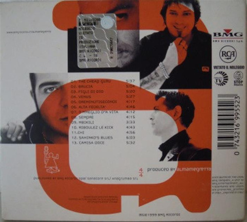 Cd 4/4 Quattro/quarti (almamegretta) Estándar