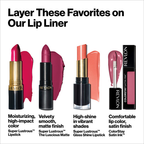 Delineador Labial Revlon Colorstay, Rosa