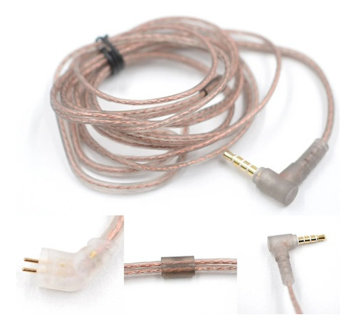 Cable Para Kz Pin C Sin Microfono 