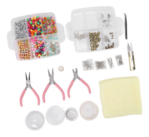 Kit Para Hacer Joyas De 3 Capas, Joyas Con Abalorios