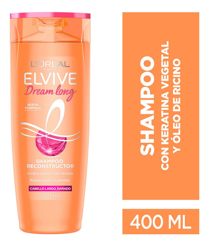 Shampoo Dream Long Elvive Loreal Paris 400ml