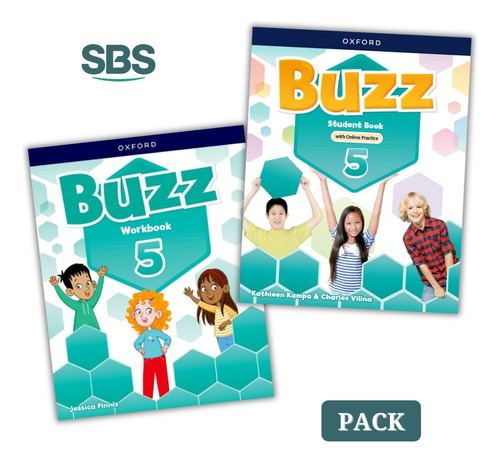 Buzz 5 - Student's Book W/digital Pack + Workbook - 2 Libros