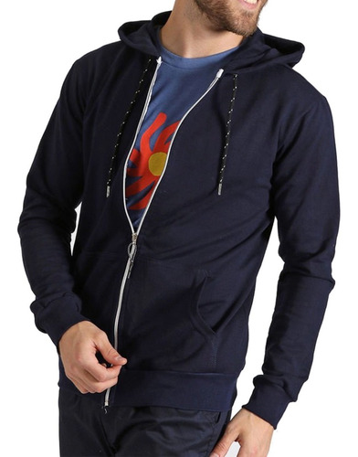 Campera Canguro Frisa Hombre Hoddies Slim Fit 