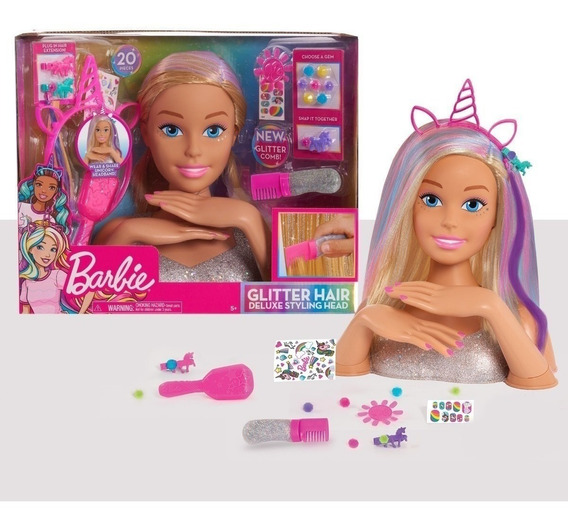Barbie Cabeza Para Peinar Y Pintar Unas Acrilicas 299 Daa  MercadoLibre 