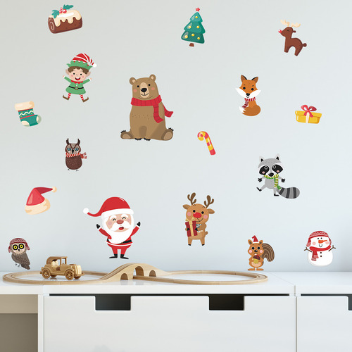 Árbol De Navidad Con Forma De Muñeco De Nieve De Papá Noel P