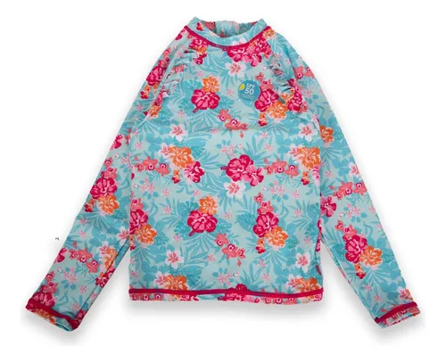 Traje De Baño Niña Turquesa Pillin (pva835-24tur)