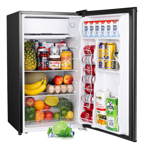 Refrigerador Mini Upstreman De 3.2 Pies Cúbicos Con Congelad