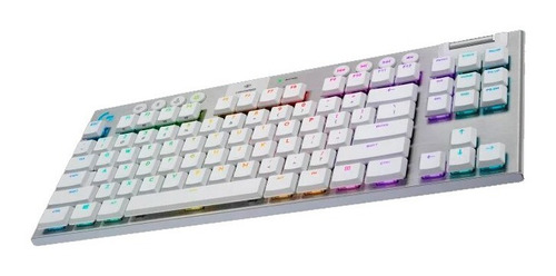 Imagen 3 de 5 de Teclado Logitech G915 Tkl Lightspeed White 920-009660 Pc