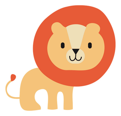 Stickers Autoadhesivo Animales Infantil Habitacion Bebe Niño