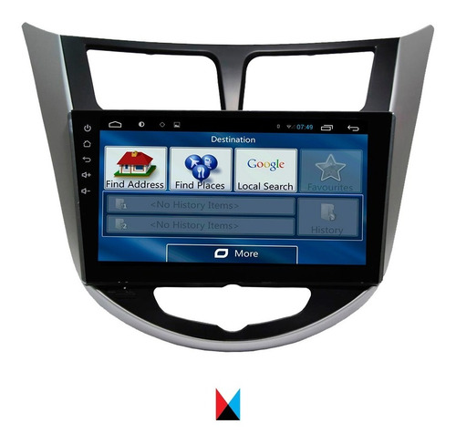 Central Multimedia Hyundai Accent Android 10,1' Pulgadas