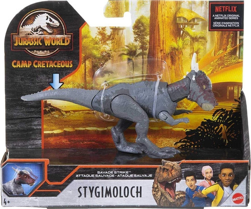 Stygimoloch Jurassic World Camp Cretaceous Ataque - Mattel
