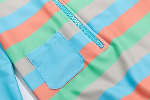 Traje De Baño Bebé Niños Protección Solar Uv Con Broches Ykk
